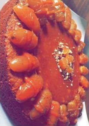 صورة لوصفة كيكة التمر 👍