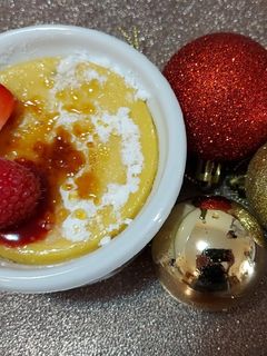 Créme brûlée pezsgővel recept fotója
