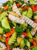 Gỏi dưa leo/cà rốt chả lụa
