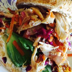 A picture of Chicken Slaw Sandwich.
