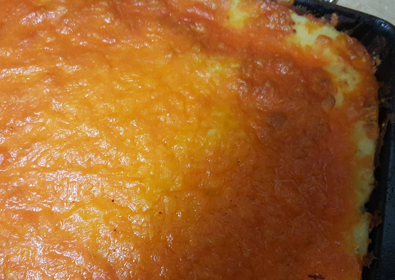 Low-fat cheese mashed potatoes