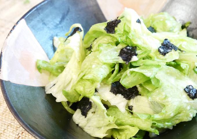 Simple Way to Make Award-winning Lettuce Salad with Shio-Koji