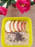 Yakult Apple Overnight Oat