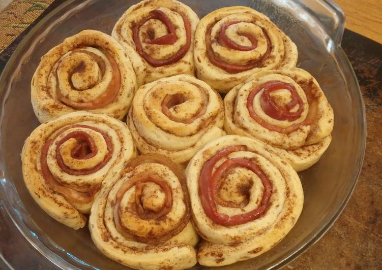 Steps to Prepare Ultimate Bacon Rolled Cinnamon Buns