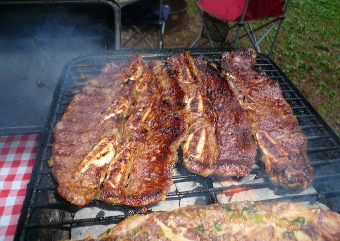 Recipe of Super Quick Homemade Classic BBQ Kalbi for Outdoor Grilling