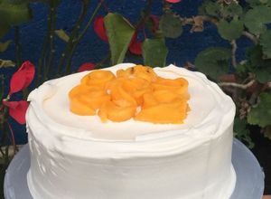 Una foto de Pastel de mango
