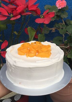 Una foto de Pastel de mango