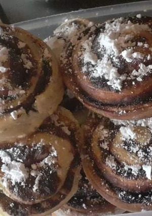 Hagyományos kakaós csiga recept fotója