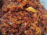 Sambal tongkol suwir