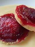 Vickys Individual Plum Jam Tarts, GF DF EF SF NF