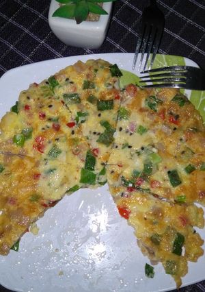 Foto resep Telur Dadar Keju ala Miladia