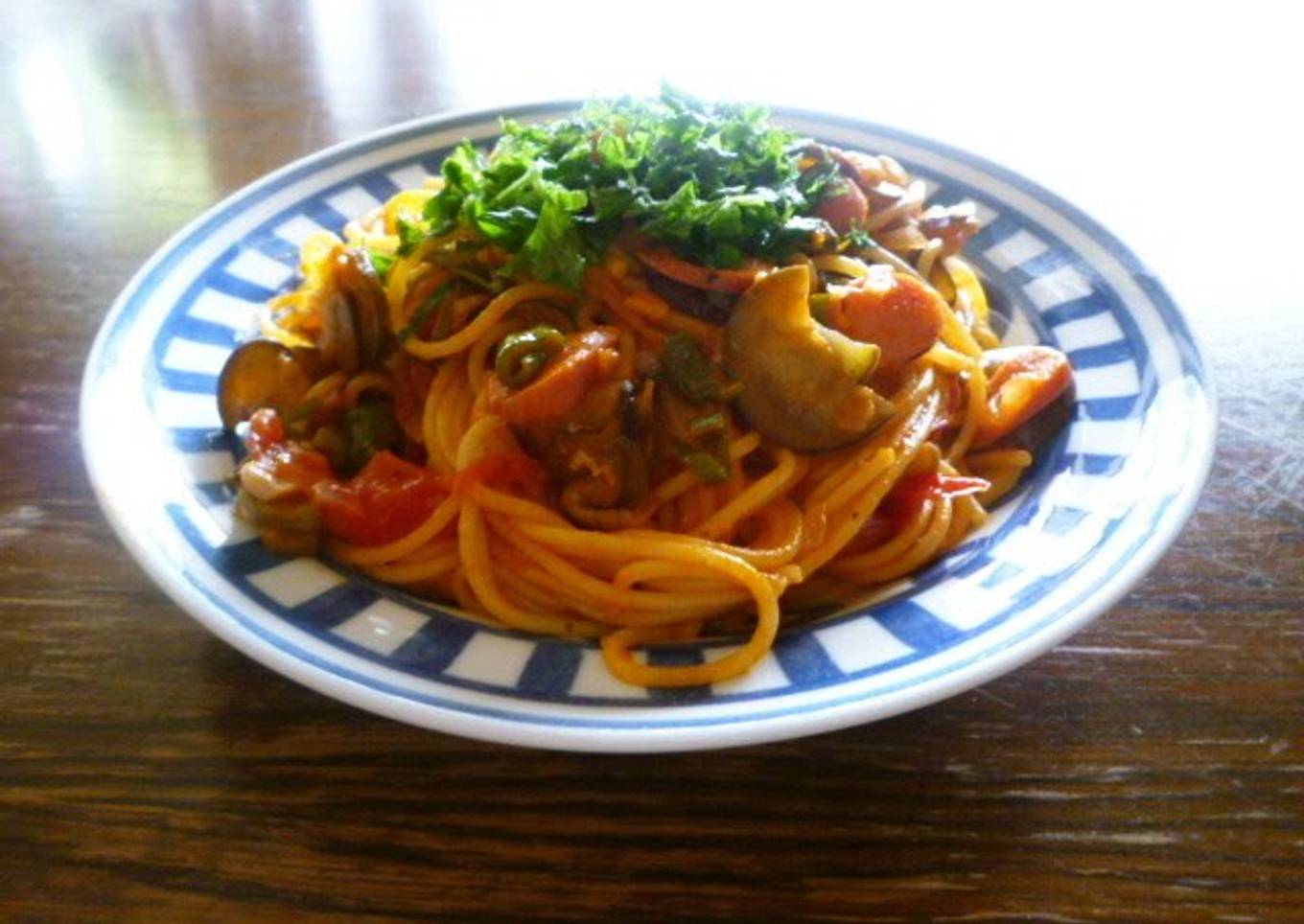 Napolitan with Lots of Eggplants