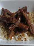 My Crispy Chili Beef with Noodles 😉😆