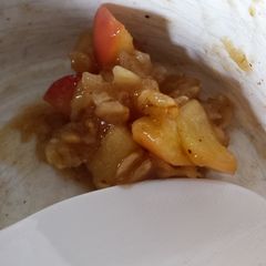 A picture of Crispy applesauce.