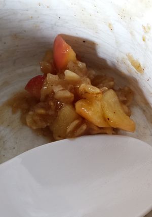 A picture of Crispy applesauce.