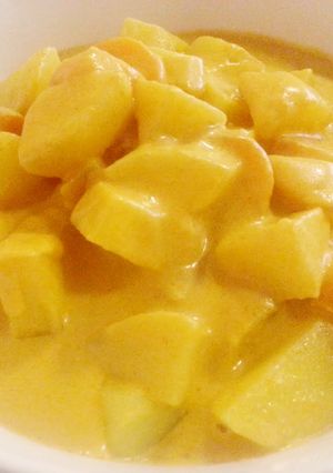 A picture of Creamy curry (non spicy).