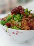 Preserved Duck Meat And Chinese Sausage Fried Rice