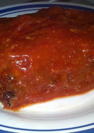 A picture of Brooke's Homemade Meatloaf.