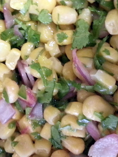 A picture of Corn Salsa.