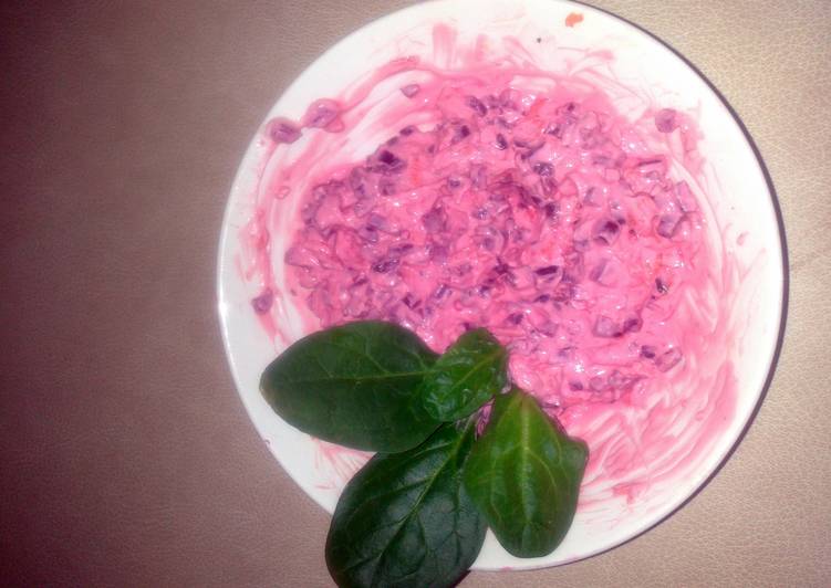 Recipe of Super Quick Beetroot and carrot salad