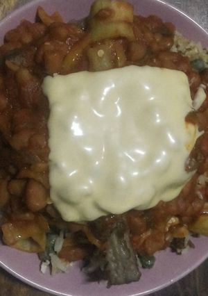 รูปของ Baked Pork Chop with Fried Rice