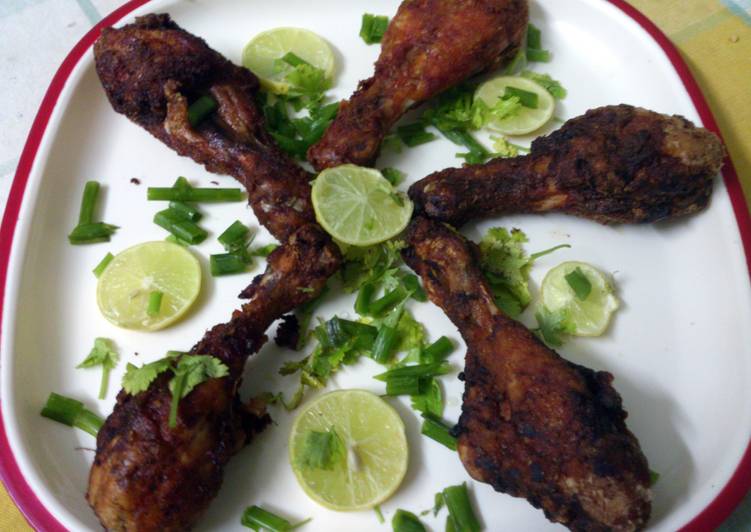 Steps to Make Favorite Ginger Chicken lollipops