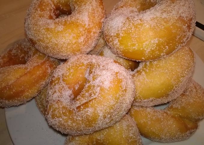 Ring Doughnuts Recipe by Jameela Sayed @cookingandbakingcreations Pic  credit @zarina_sohail_Shaikh DONUTS (quick and easy) Ingredie... | Instagram