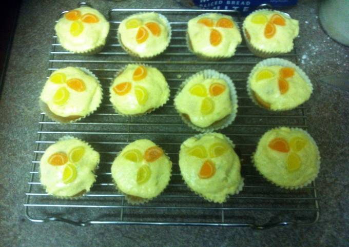 Cookie's Lemon and lime cupcakes