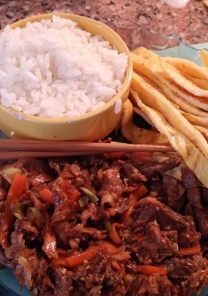 A picture of Bulgogi.
