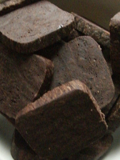 A picture of No Need for Butter! Mildly Bitter Cocoa-Flavored Cookies for Grown-Ups.