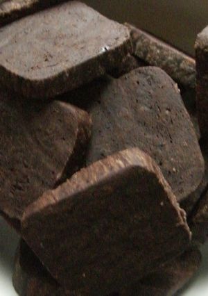 A picture of No Need for Butter! Mildly Bitter Cocoa-Flavored Cookies for Grown-Ups.