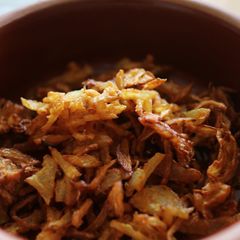 A picture of Fried Onions / Pakora.