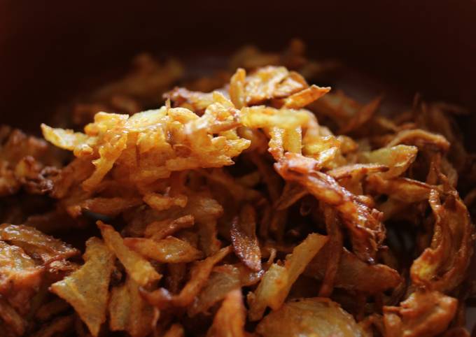 Step-by-Step Guide to Make Eric Ripert Fried Onions / Pakora