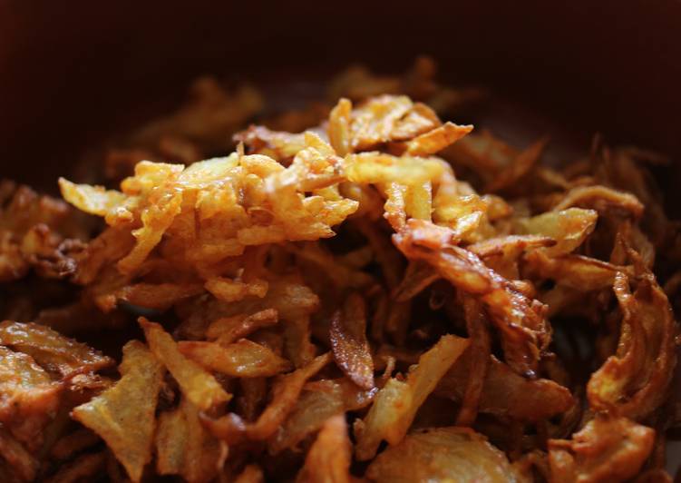 Recipe of Any-night-of-the-week Fried Onions / Pakora