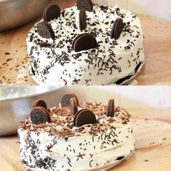 A picture of Death by chocolate Oreo cake.