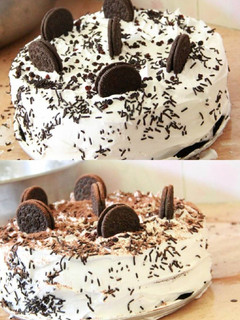 A picture of Death by chocolate Oreo cake.