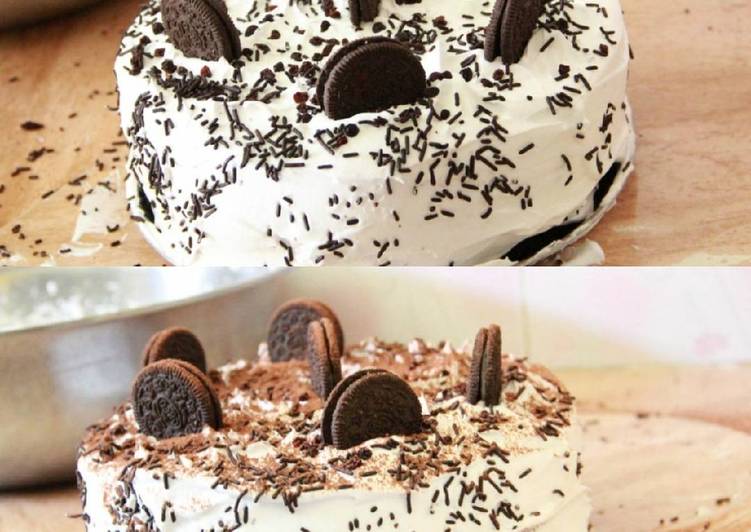 Steps to Prepare Favorite Death by chocolate Oreo cake