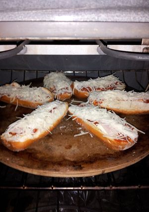 A picture of Breadstick Pizzas.