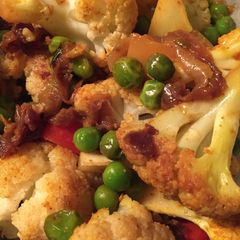 A picture of Sauteed Cauliflower & Freekeh.