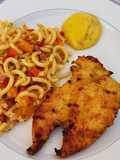 Nudelsalat ohne Mayonnaise (Gabelspaghetti-Salat)