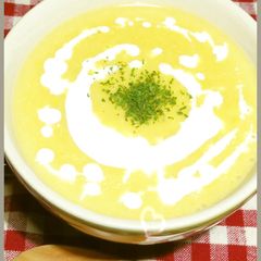A picture of Easy Corn and Tofu Soup.