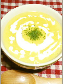 A picture of Easy Corn and Tofu Soup.