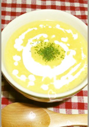 A picture of Easy Corn and Tofu Soup.