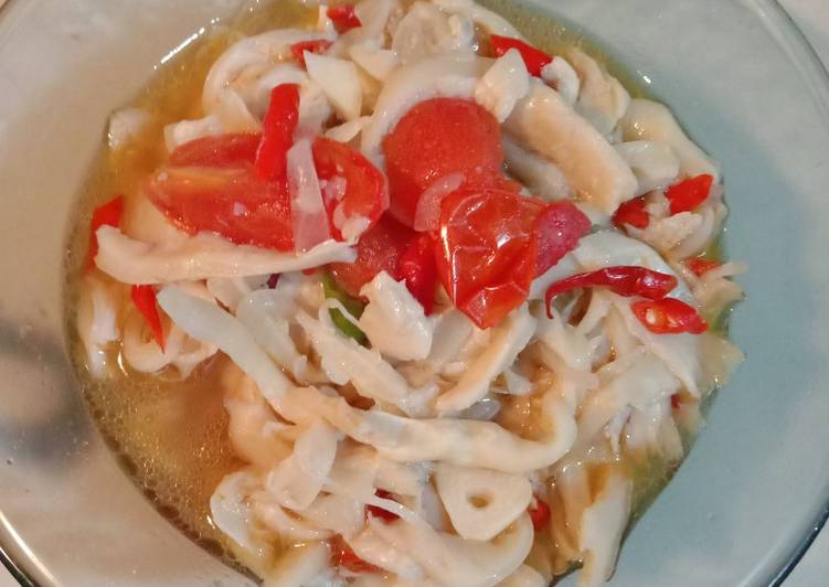 Resep Jamur tiram putih mudah saja oleh Evry Wae Cookpad