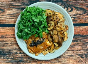 Hình của món Ức gà sốt cay phủ phô mai [Eat clean - Lose weight].