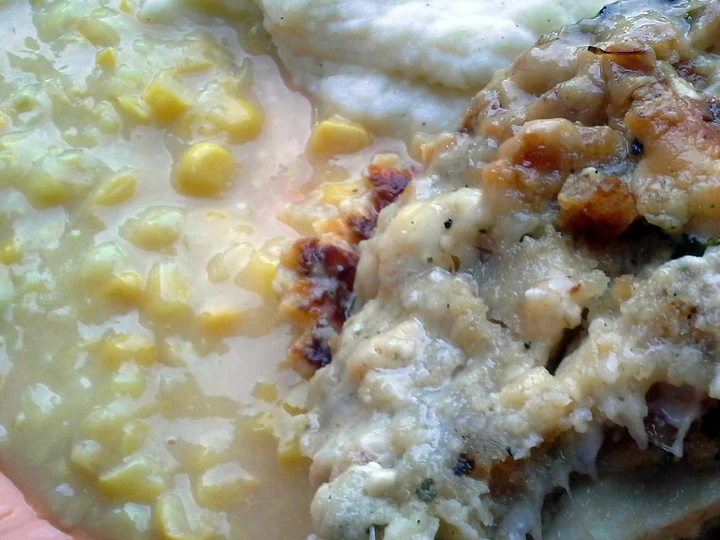 Easy Way Make Chicken Alfredo Cream Corn Mashed Potatoes the Awesome  Appealing