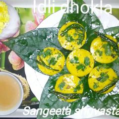 A picture of Idli dhokla.