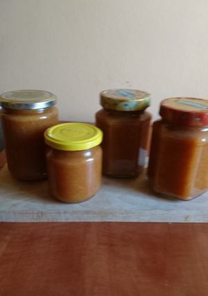 Őszibarack 🍑 lekvár low carb módon recept fotója