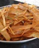 My Deep Fried Parsnip Crisp