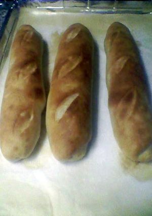 A picture of LuBella's Pizza Dough Italian Bread From Scratch.